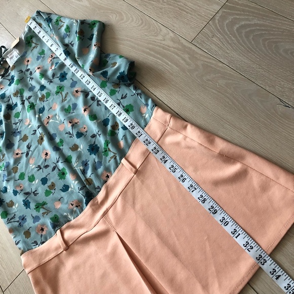 NWOT Miss Miss Made in Italy Floral Print Colorblock Dress Size S - Picture 11 of 11